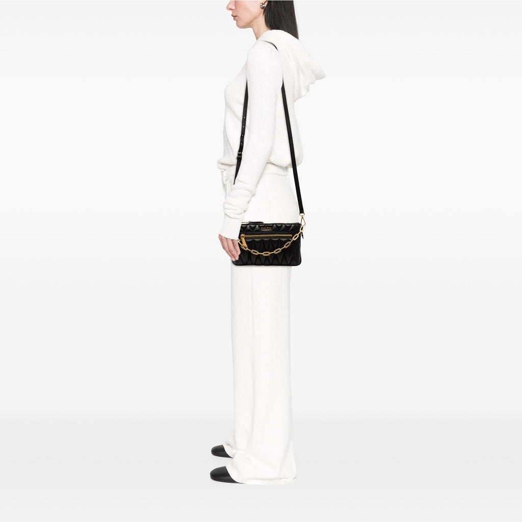 Miu Miu Matelasse Leather Satchel