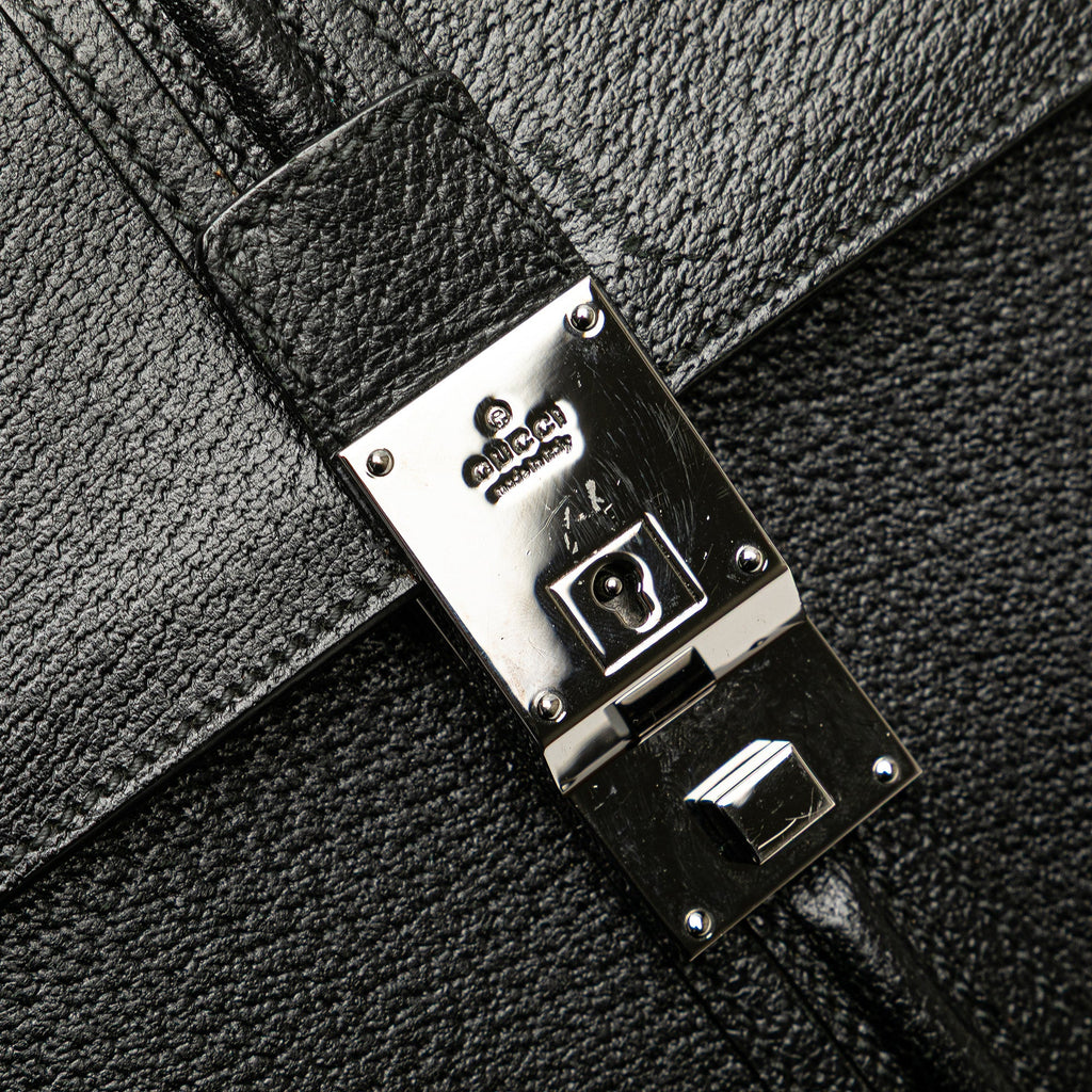 Gucci Studded Leather Clutch