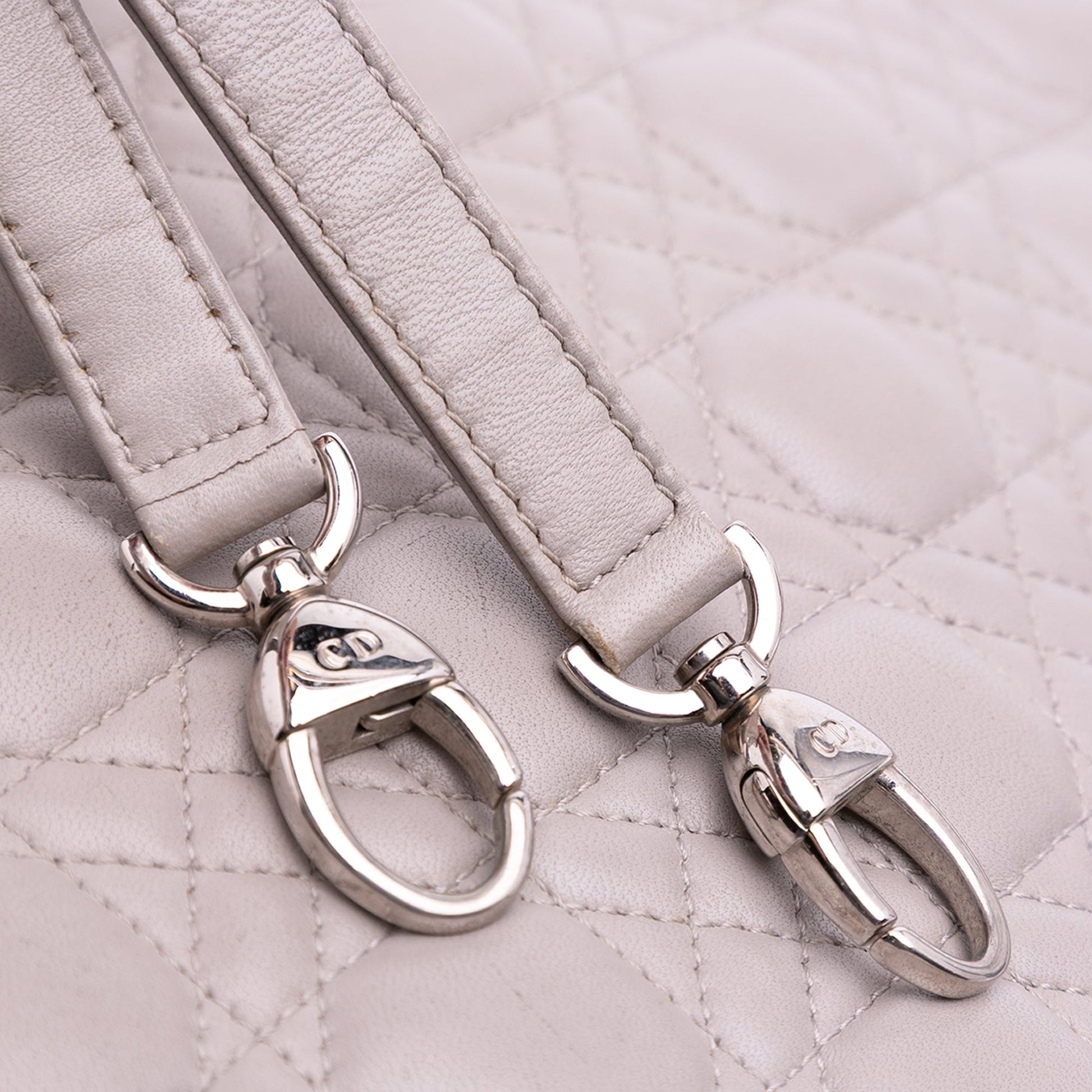 Dior Large Lambskin Cannage Lady Dior