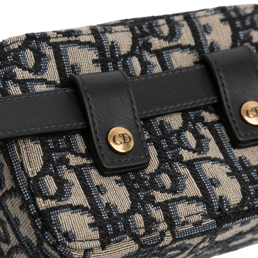 Dior Oblique Canvas Belt Pouch