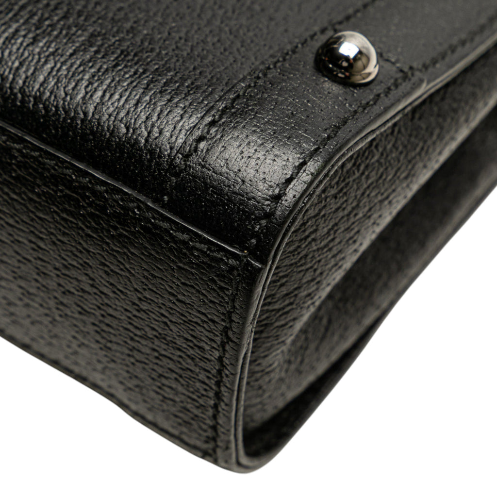 Gucci Studded Leather Clutch