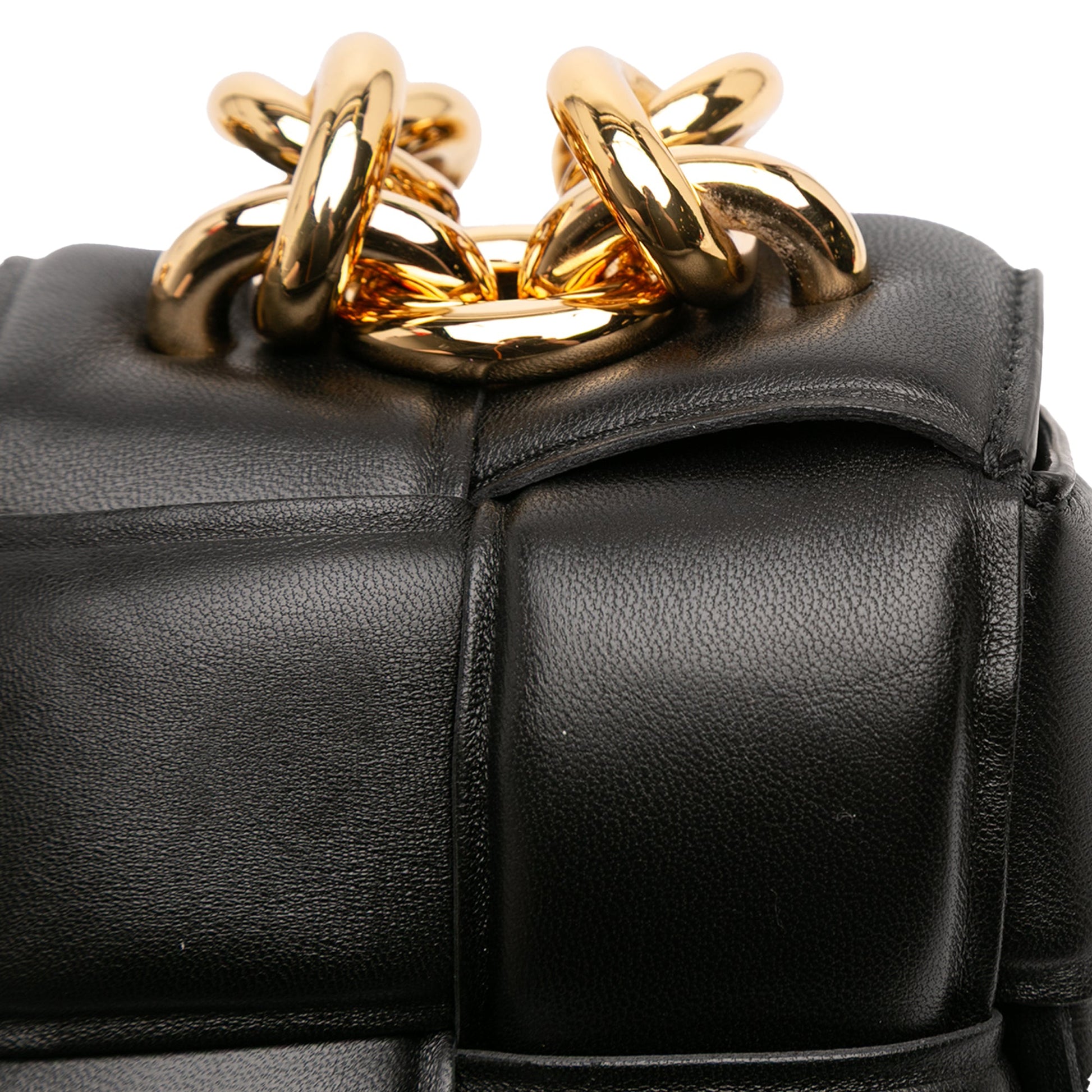 Bottega Veneta Nappa Intrecciato Padded Chain Cassette Satchel