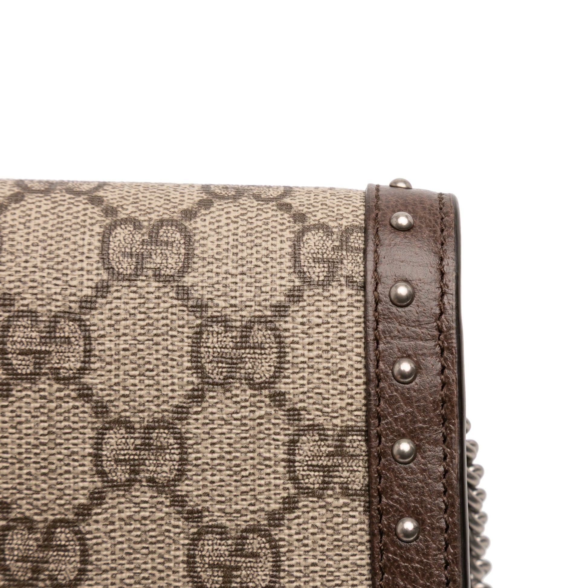 Gucci Mini GG Supreme Studs Dionysus Crossbody