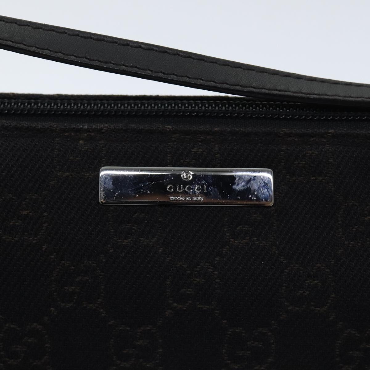 Gucci Canvas Accessory Pouch Black