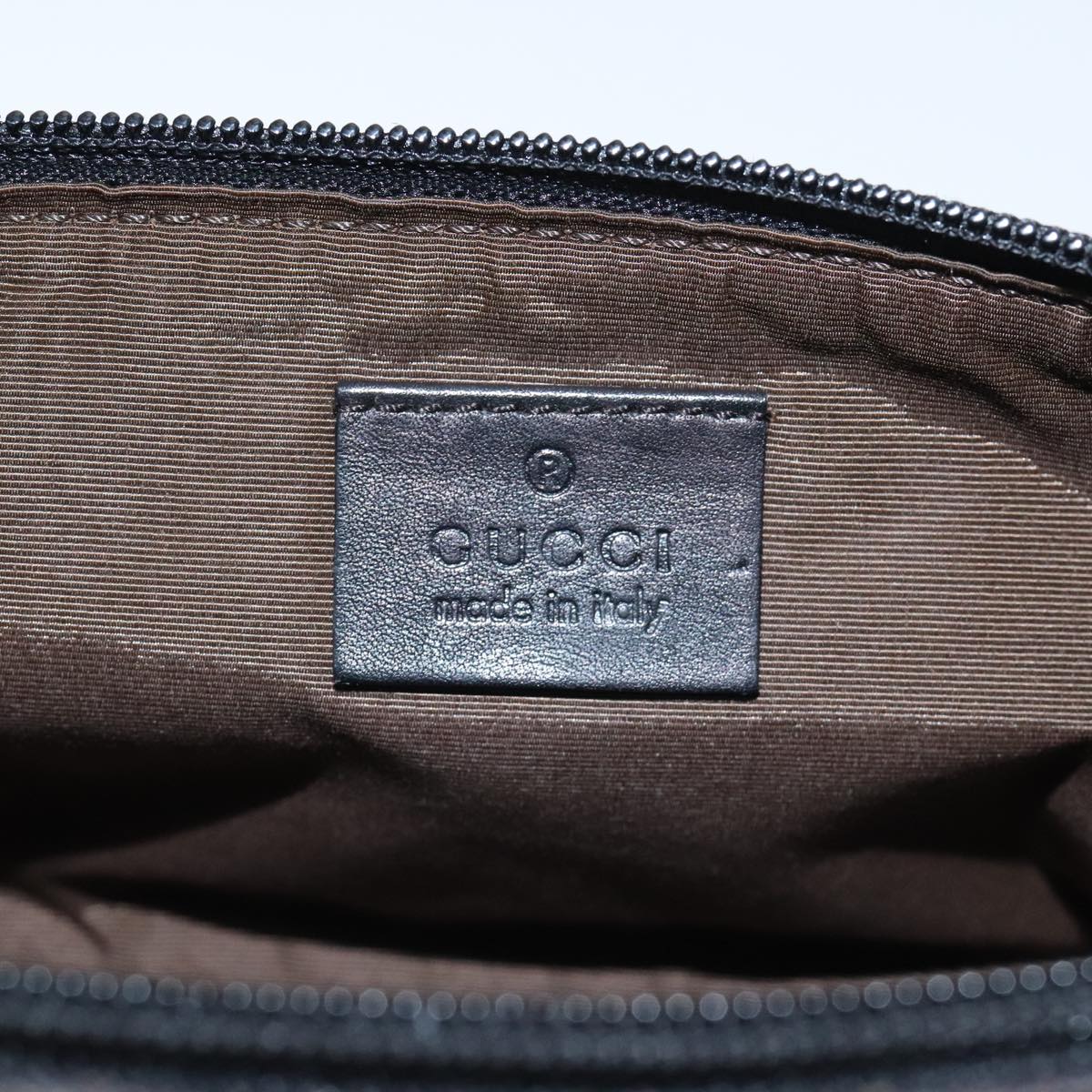 Gucci Canvas Accessory Pouch Black