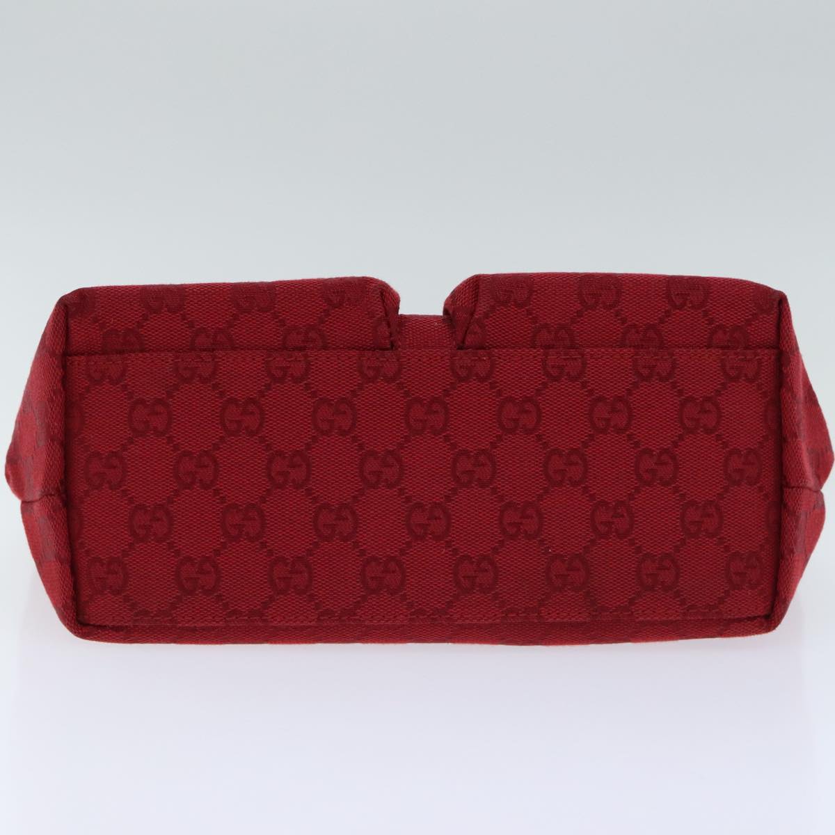 Gucci Canvas Hand Bag Red